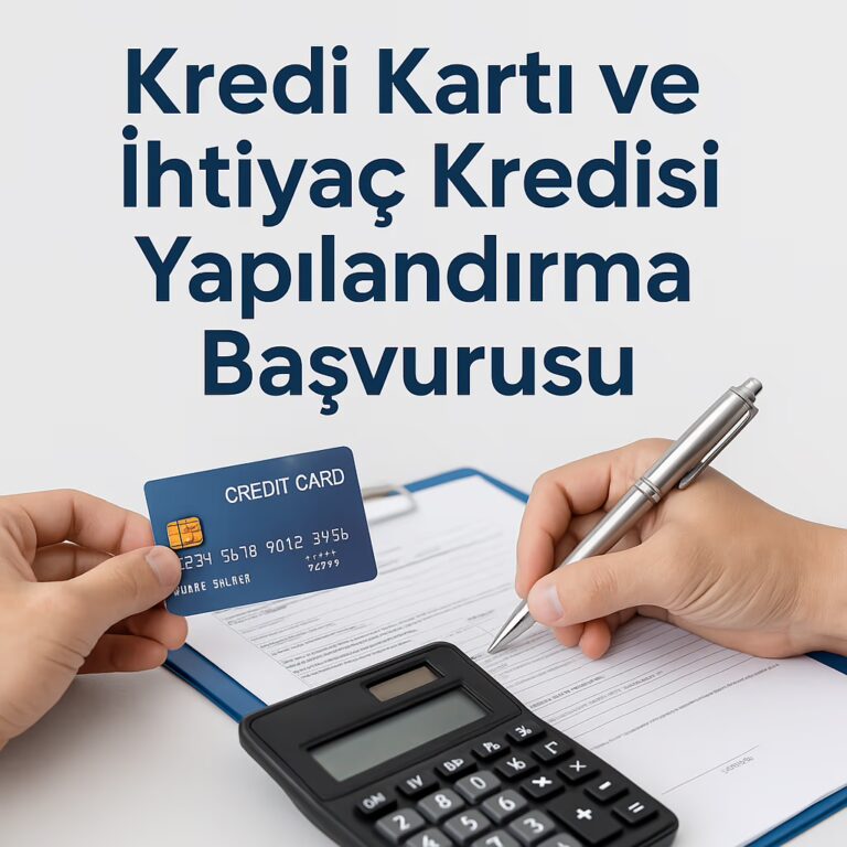 Kredi Kartı ve İhtiyaç Kredisi Yapılandırma Başvurusu