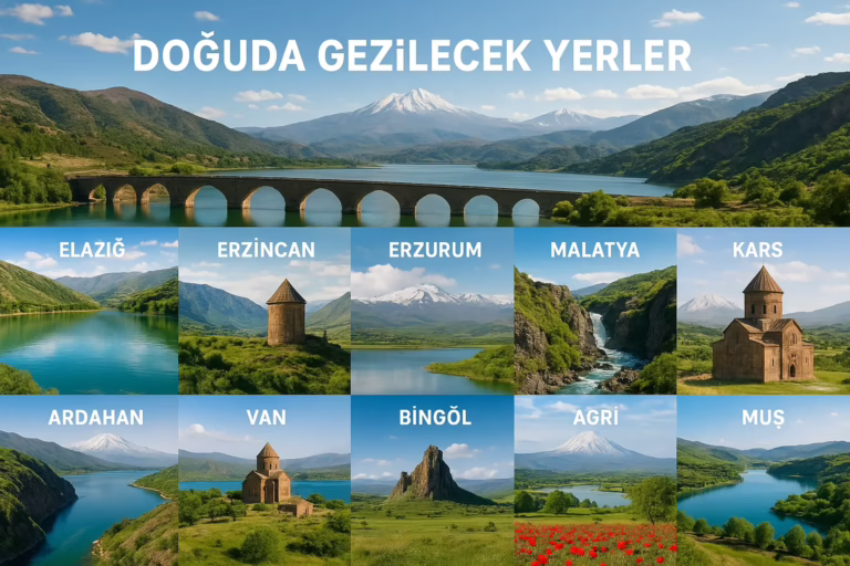 Doğu gezilecek yerler