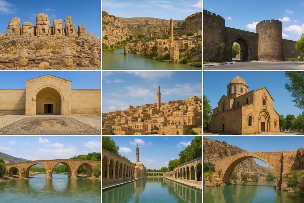 güneydoğu gezilecek yerler haritası